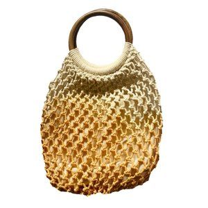 Nanette Lepore Myconos Macrame Tote